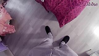 Stepsister demands brutal pounding then creampie on big tight juicy pussy