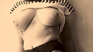 Victorian stepmom's hairy sins confessed in retro erotic tale