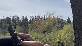 filming my big tit milf moaning on bbc outdoors pt5