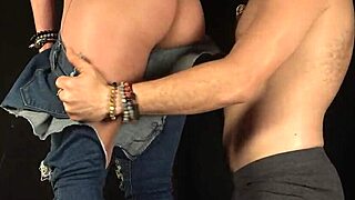 hard interracial fucking after breaking stepsister's jeans