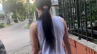neighbor sends squirting dildo masturbation video fingering perfect body