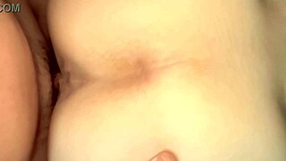 pink shaved pussy closeup 17 days post virginity loss