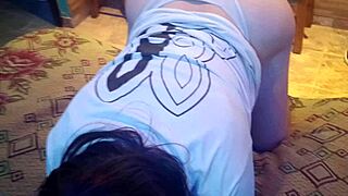 Blonde Chubby Wife Ass Licked Bent Over Motel Fuck