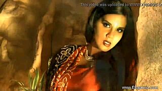 Wow, sensual indian milf dances nude teasing clothes ripped!