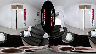RealityLovers Public Survey Escalates to Outdoor Threesome VR!