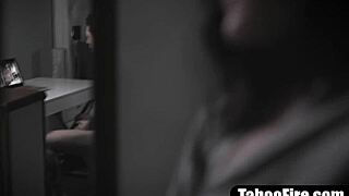 stepsis begs bro to pop her tight anal cherry first time