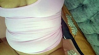 Big ass stepsis, vacation in paris ends with dildo squirting on camera?