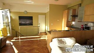 pornstar roommates trade blowjobs footjobs doggystyle in dorm pov hardcore
