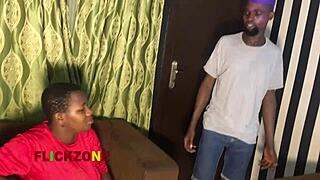 found wild sex in sports with oiled ebony neighbor girl