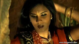Wow, sensual indian milf dances nude teasing clothes ripped!