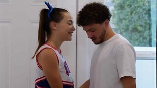 does risa may the cheerleader gag on cock