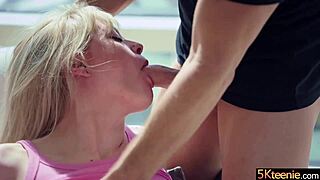 Huge Screaming Orgasms from Amber Moore's Rough Face Fuck and Pussy Ride