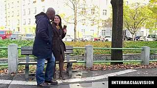 Fotina's tight ass wrecked balls deep by stranger's huge bbc