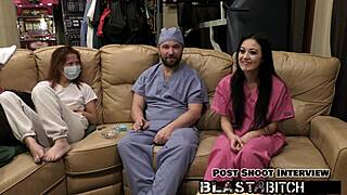 Blaire Celeste Sucks Cock Then Takes Cum Blast in Nurse POV!