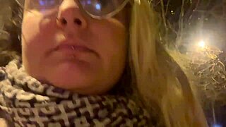 Chubby Latina Burps Loudly In Public With Daddy