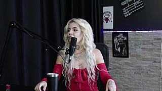 Kyra Sex in Sheer Red Lingerie Takes BDSM Anal on Anthill