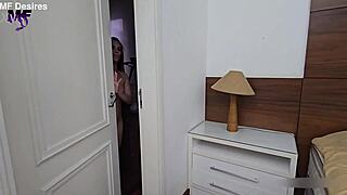 brazilian milf swallows experienced fart during facesitting domination