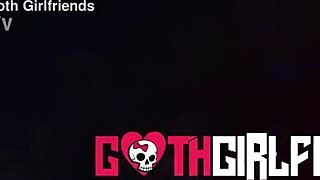 Goth sisi rose loves getting roughed up and receiving facials