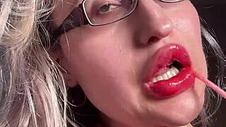 Big Lips Long Tongue Lipstick Lip Gloss Dirty Talking Cuckjoi