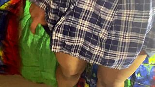 indian college girl fingers her wet pussy hard