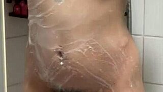 pov caught watching stepsis shower she masturbates for you