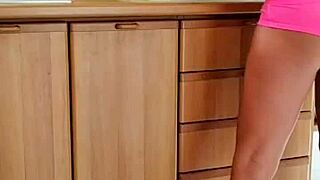 Ivy Edera Has Fun In Kitchen