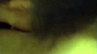 Black girl from tinder swallows white cock in pov blowjob