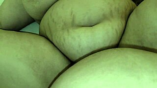 sucking my wifes big nipples and boobs hard
