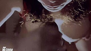 Istri selingkuhku hisap kontol temanku dan telan spermanya