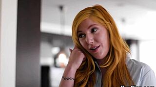 Lauren phillips chaperones her teen 18+ neighbor maya woulfe and her girlfriend lily larimar to hep them have lesbian sex for their first time