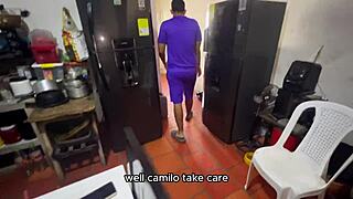 while im at work my stepson fucks my wifes huge ass