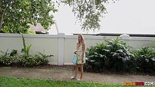 Teen Trades Her Panties For A Hard Dick Ride