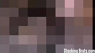 watch me slowly take my stockings off