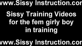 You dont have to hide your sissy side anymore