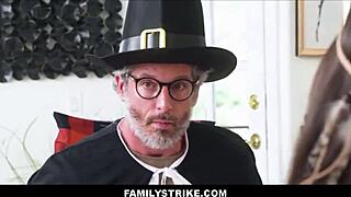 Thanksgiving Family Group Orgy