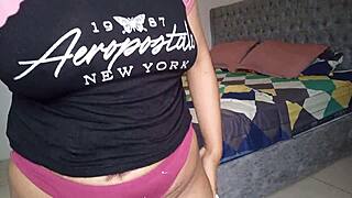 i'm home alone so i finger my tight pussy until squirting