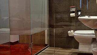 Shower session in budapest turns into solo bbc play