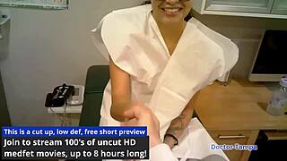 dr tampa examines angel santana kinky physical now!