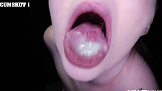 thats it eve now swallow every drop from the gloryhole