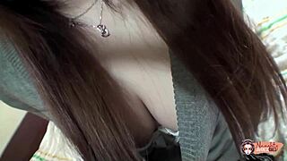 Delectable And Desirable Natural Tits Asian Thot Gets Fucked And Creampied