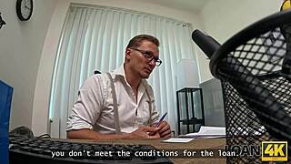 Loan4k rough sex with a young student on the table