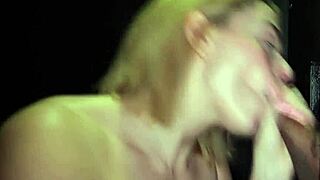 Sophia swallows twelve cumshots