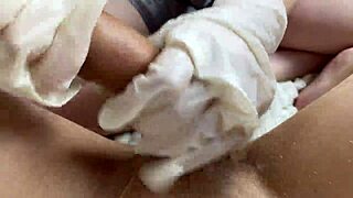 Russian teen gives oily pov massage