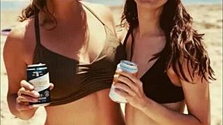 Bikini Real Girls Pt4 Shake Ass On Beach