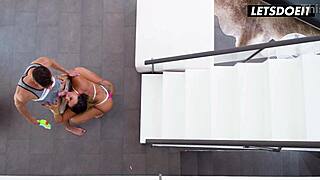 Curvy Latina Gives Sloppy Pov Blowjob
