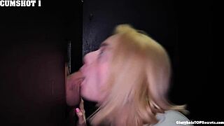 Sophia swallows twelve cumshots