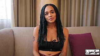 Trimmed pussy nympho gets dicked hard