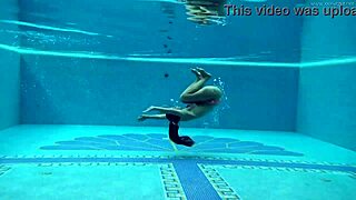 Hungarian teen sazan cheharda swims naked and teases