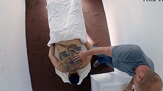 raven grey massage with happy ending feels relaxing and intense