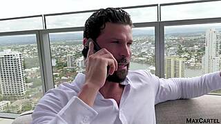 Wealthy Man Fucks His Blonde Bimbo Secretary